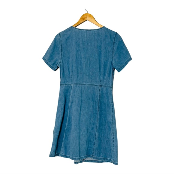Nwt ASOS DESIGN Tall denim tea dress - Picture 6 of 9